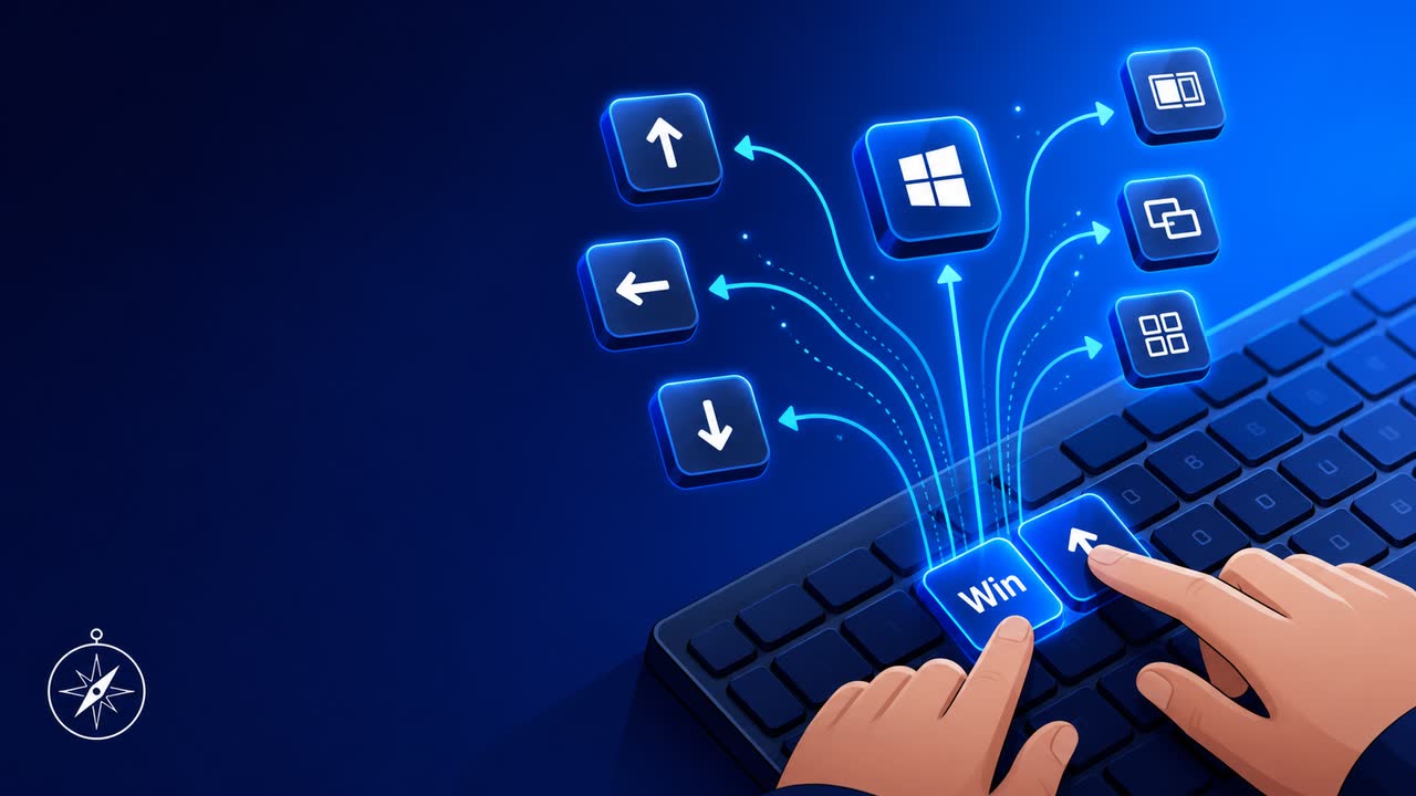 Windows 必备快捷键清单：Win 系列组合键用法大全