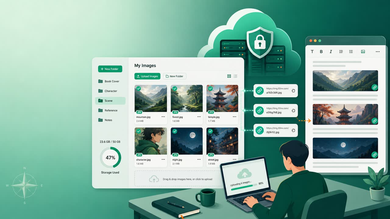 图床与图片托管入门：写作者的图片管理方案
